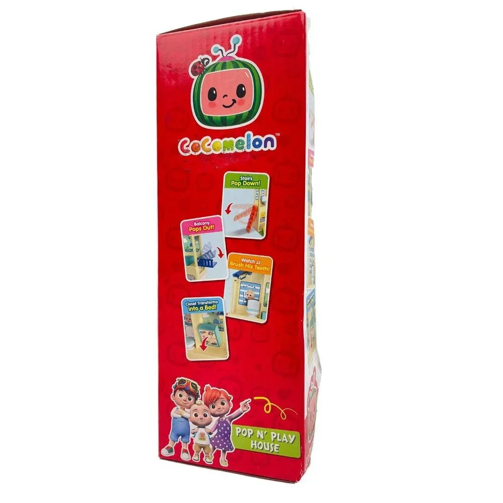 Cocomelon Pop n’ Play House Playset 7pc